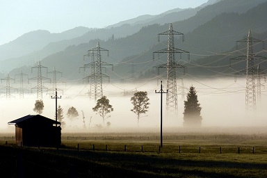 przesyl prad energia elektryczna wysokie napiecie